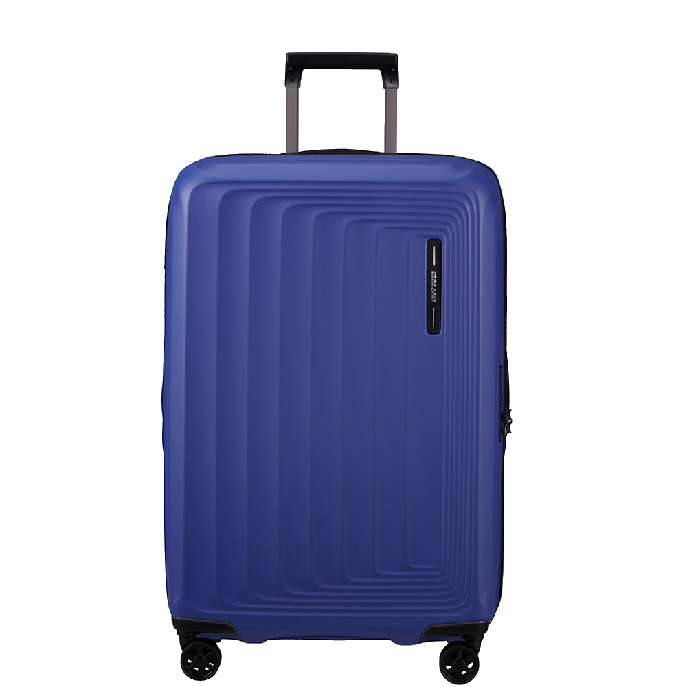 
Samsonite Nuon 69cm Expandable Medium Suitcase Matt Nautical Blue