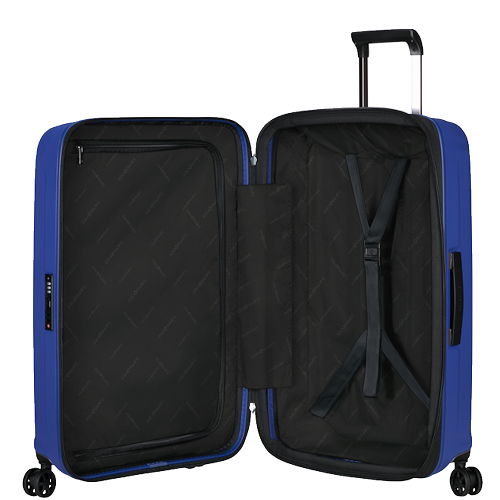 
Samsonite Nuon 69cm Expandable Medium Suitcase Matt Nautical Blue