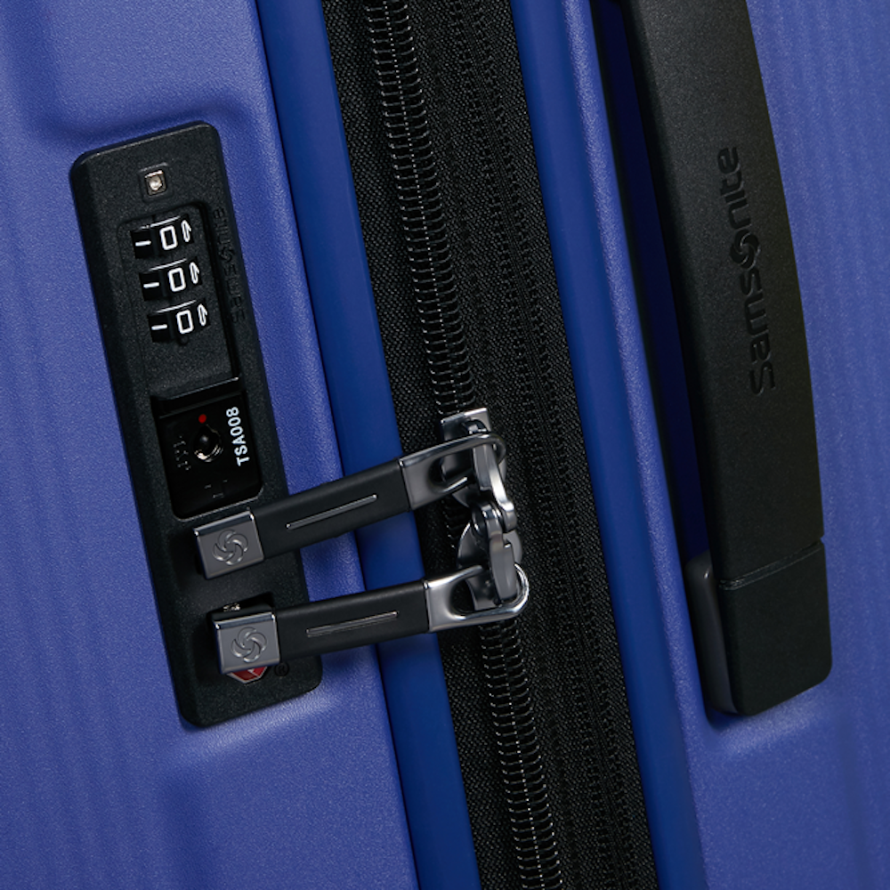 
Samsonite Nuon 69cm Expandable Medium Suitcase Matt Nautical Blue