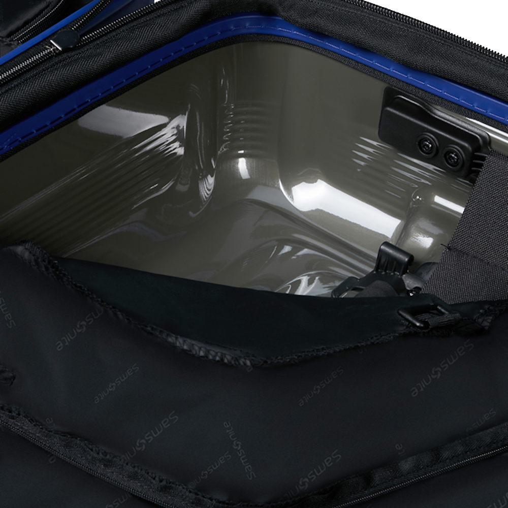 
Samsonite Nuon 69cm Expandable Medium Suitcase Matt Nautical Blue