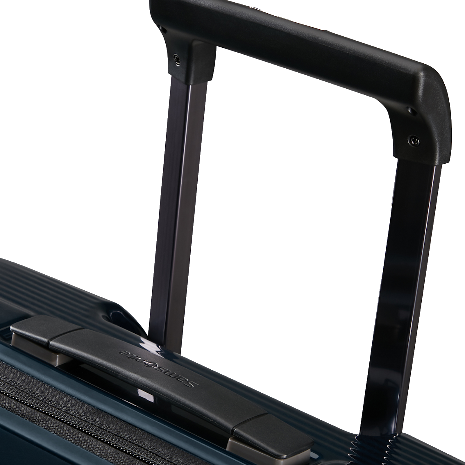 
Samsonite Nuon 75cm Expandable Large Suitcase Metallic Dark Blue