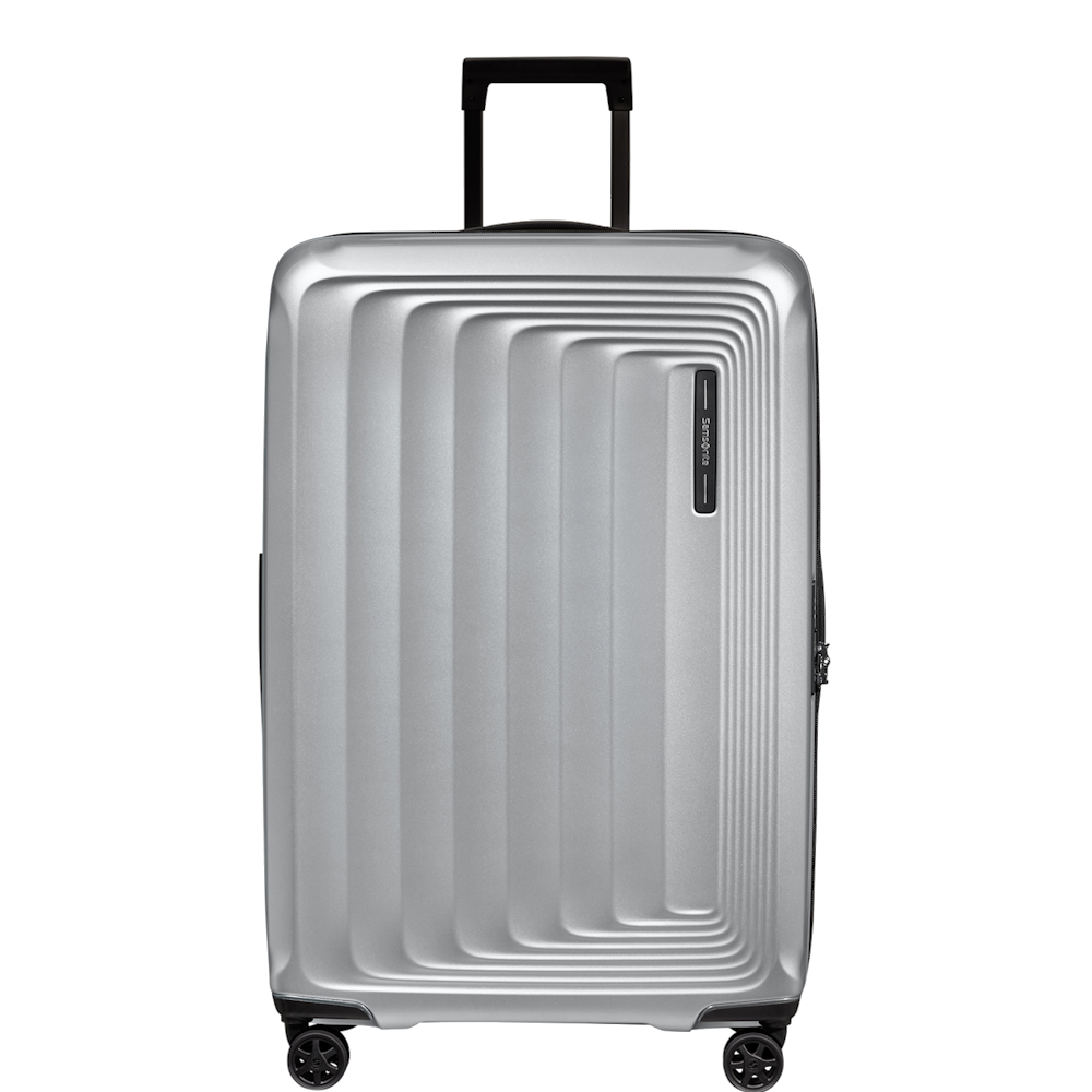 
Samsonite Nuon 75cm Expandable Large Suitcase Matt Silver