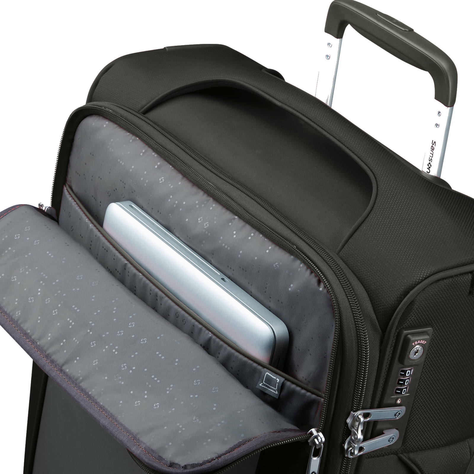 
Samsonite D'Lite 4 Wheel Strict 55cm Cabin Suitcase Climbing Ivy