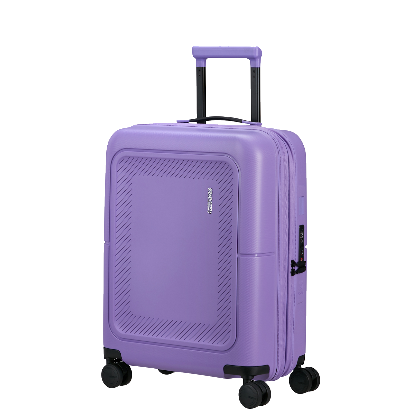 
American Tourister Dashpop 55cm Expandable Cabin Suitcase Violet Purple