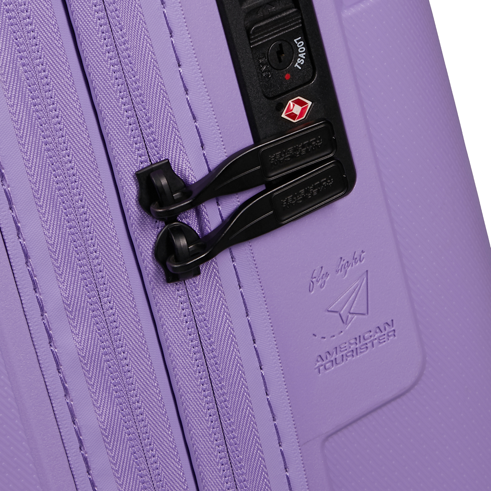 
American Tourister Dashpop 55cm Expandable Cabin Suitcase Violet Purple