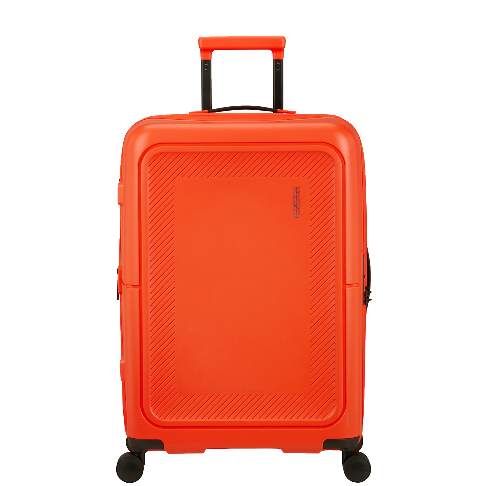 
American Tourister Dashpop 67cm Expandable Medium Suitcase Tangerine Red