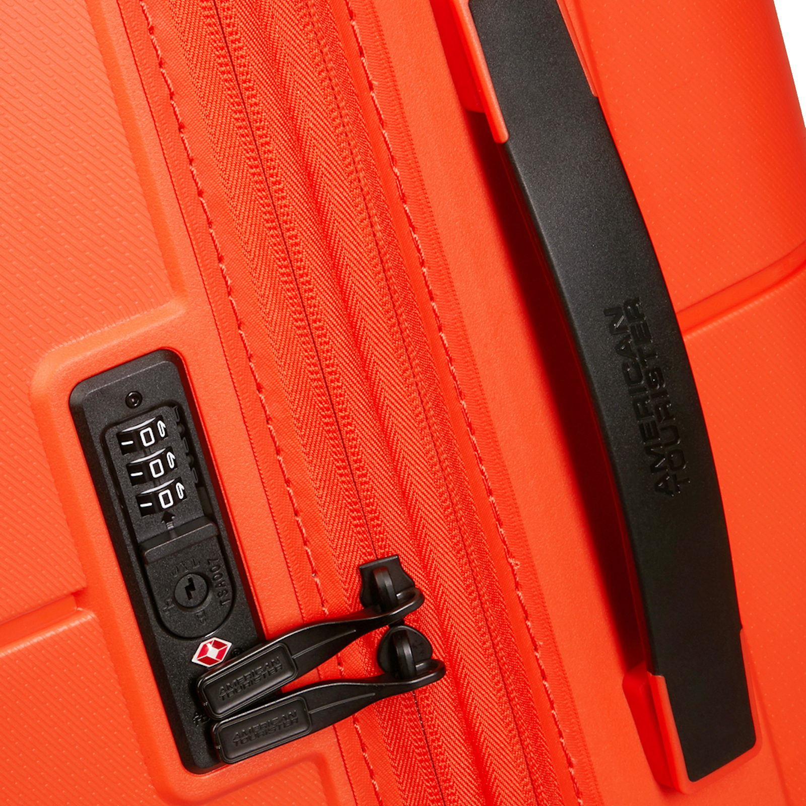 
American Tourister Dashpop 67cm Expandable Medium Suitcase Tangerine Red