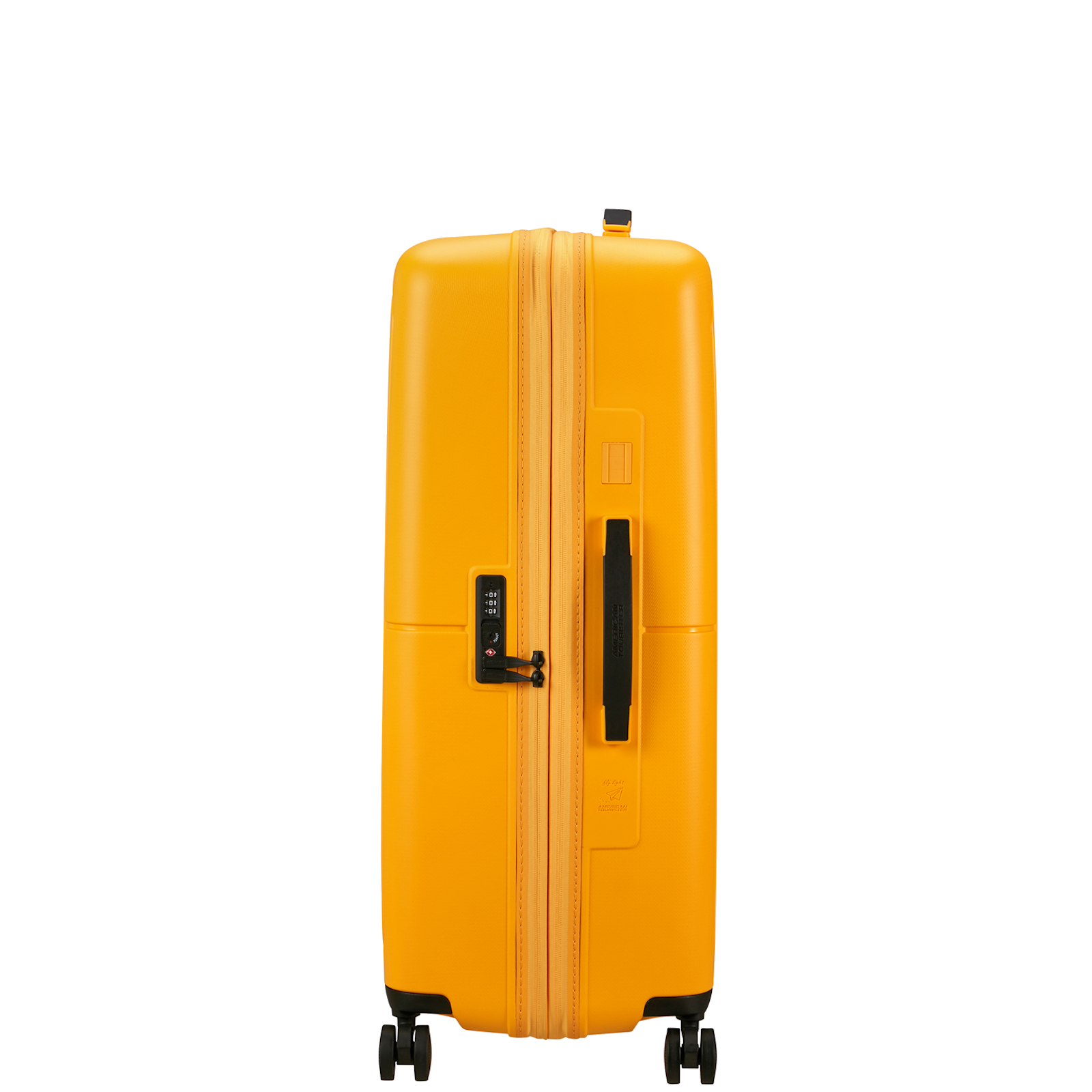 
American Tourister Dashpop 77cm Expandable Large Suitcase Golden Yellow