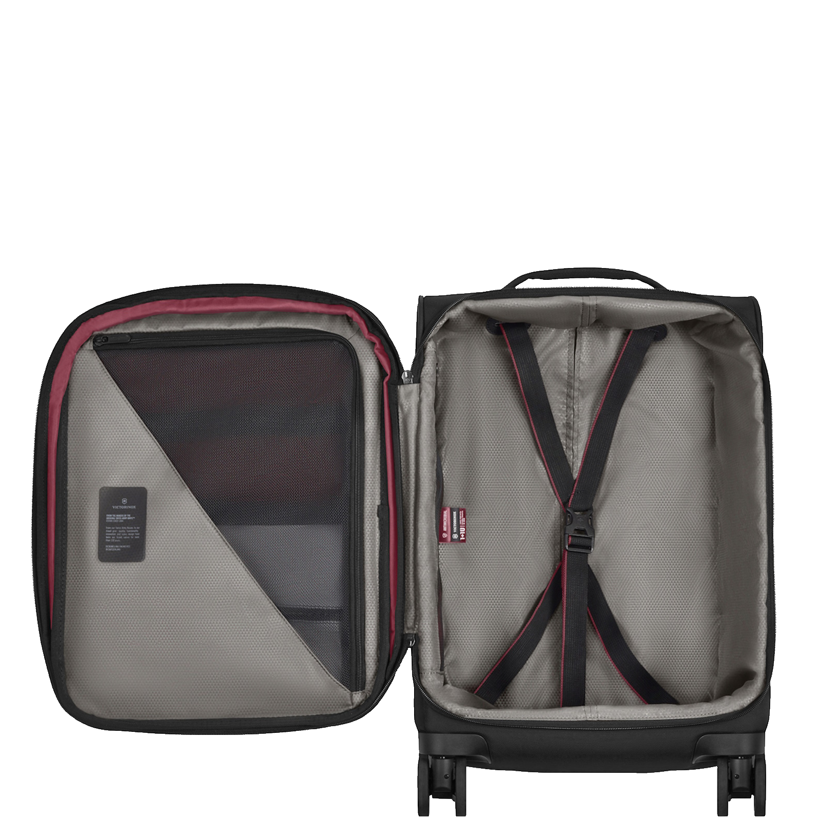 
Victorinox Crosslight Frequent Flyer Expandable 55cm Cabin Suitcase Black