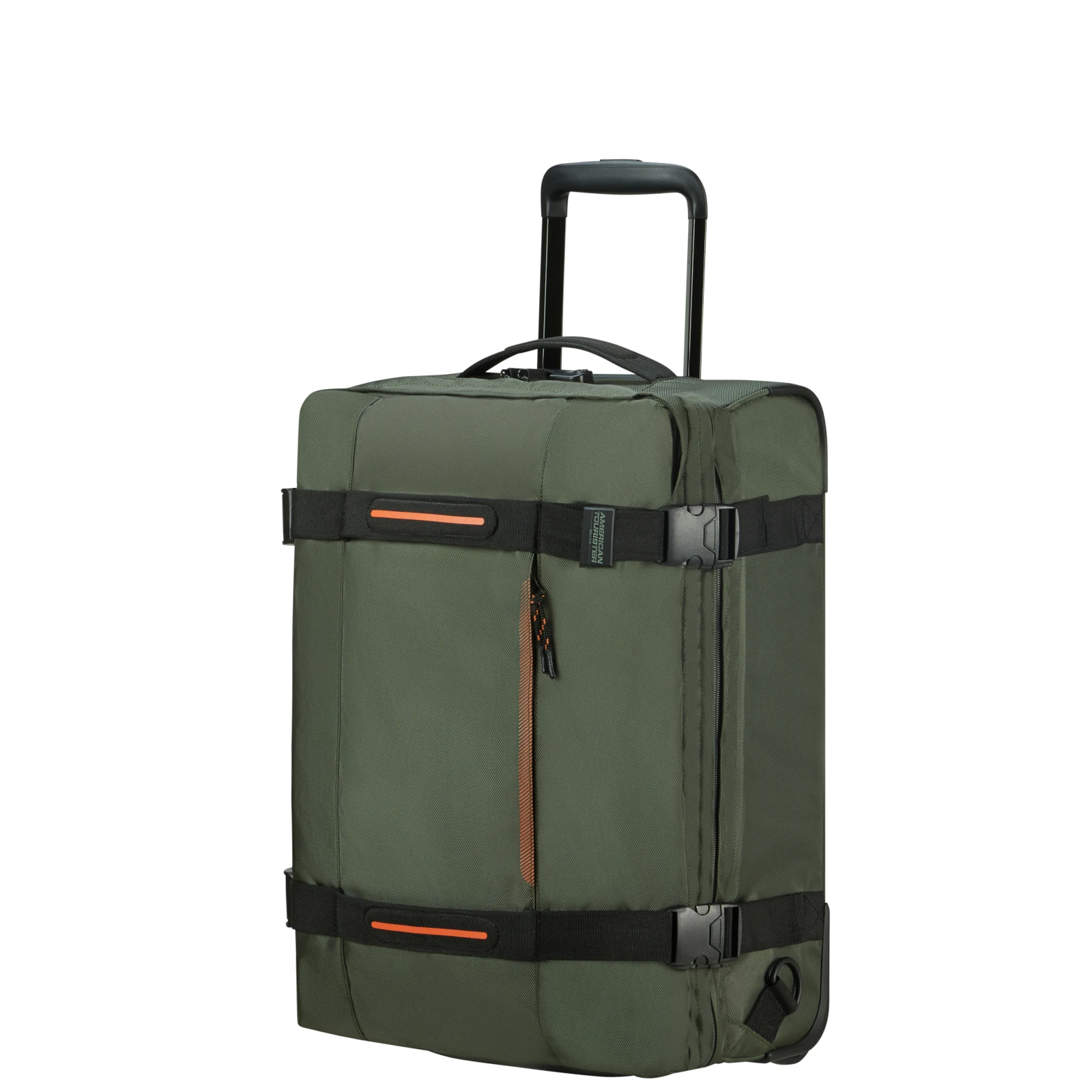 American Tourister Urban Track 55cm Wheeled Duffle/Backpack Dark Khaki