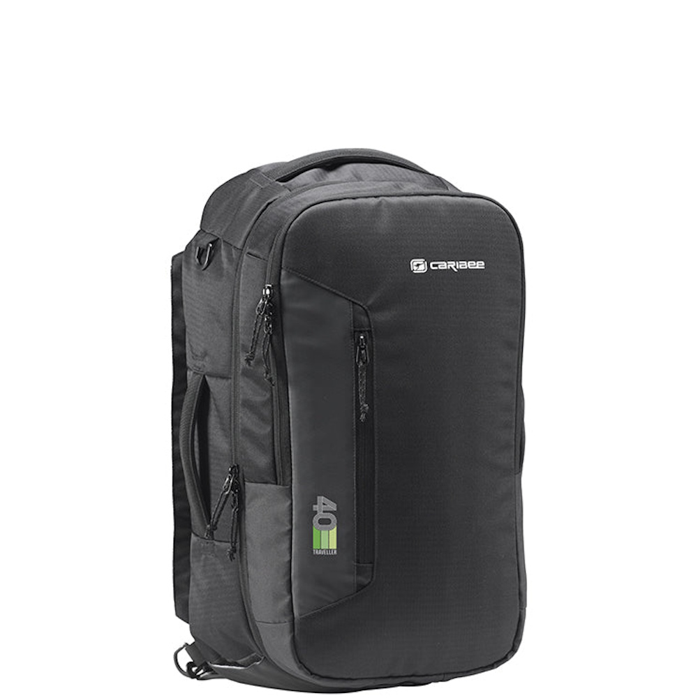 
Caribee Traveller 40L Laptop Backpack Black