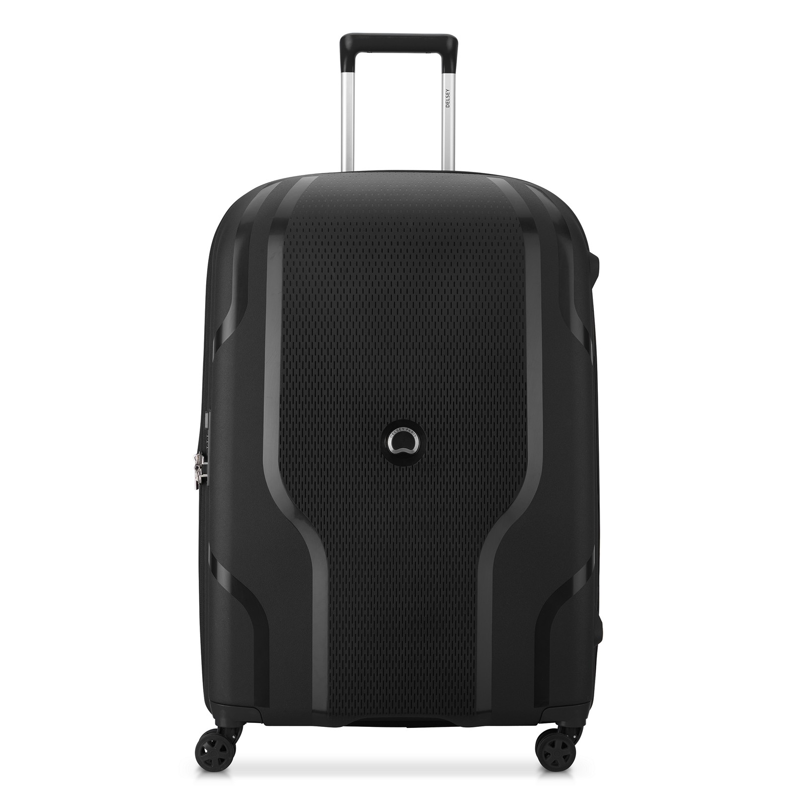 Delsey Clavel MR 76cm Expandable Suitcase Black