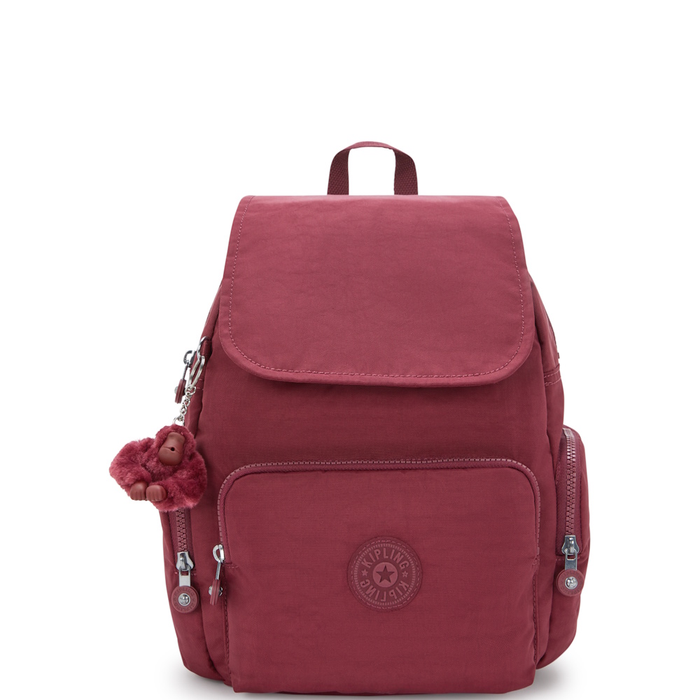 Kipling City Zip S Backpack Lounge Wine