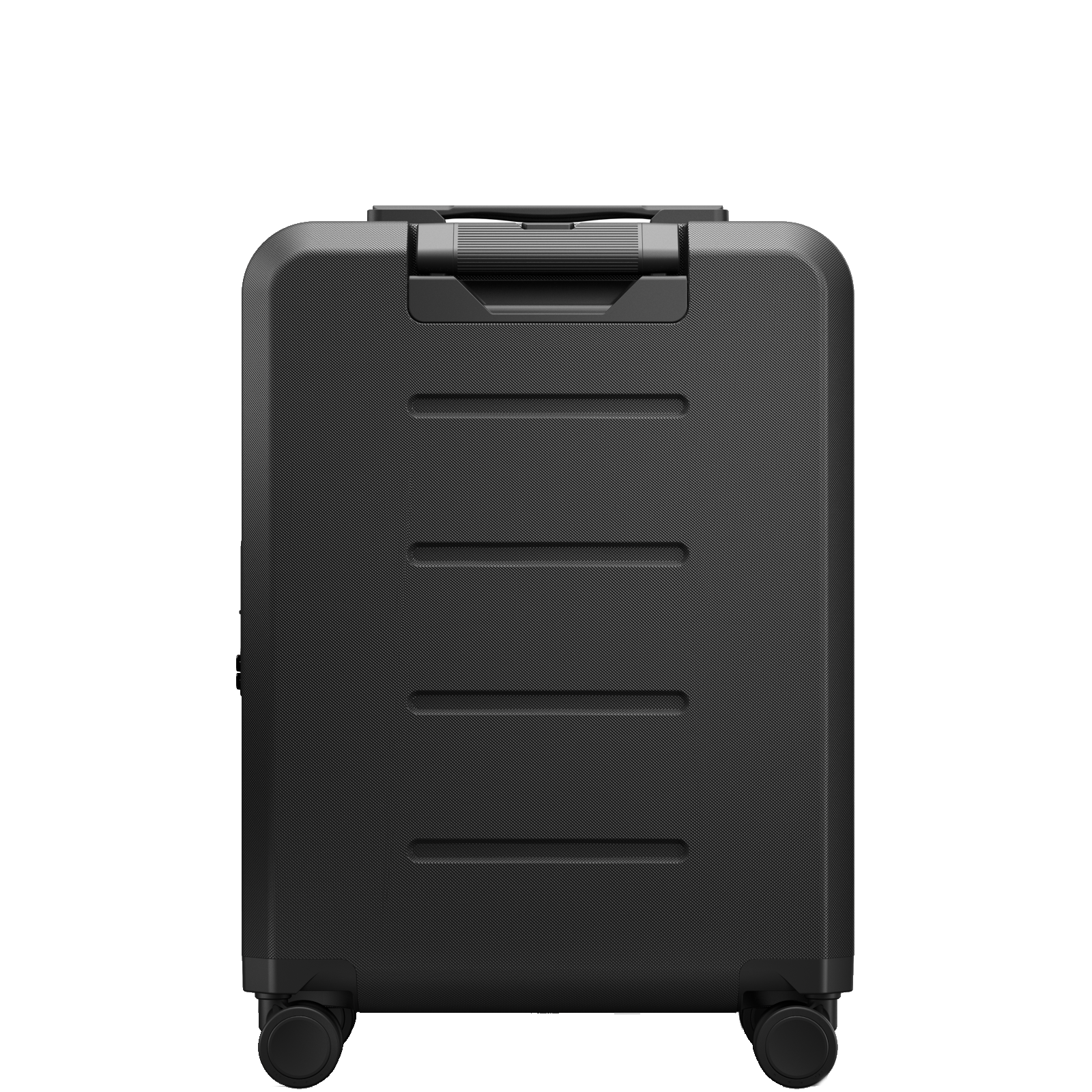 
Db Ramverk 55cm 4 Wheel Front Access Cabin Suitcase Black Out