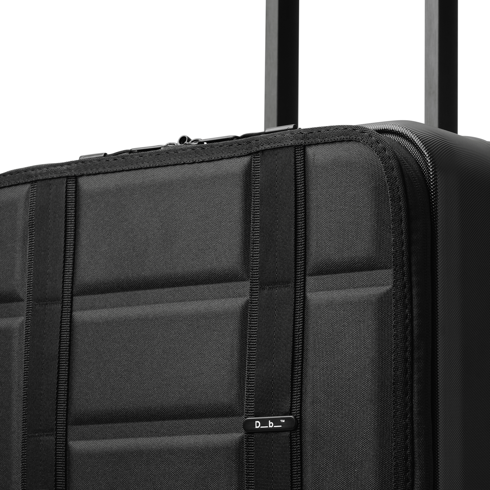 
Db Ramverk 55cm 4 Wheel Front Access Cabin Suitcase Black Out