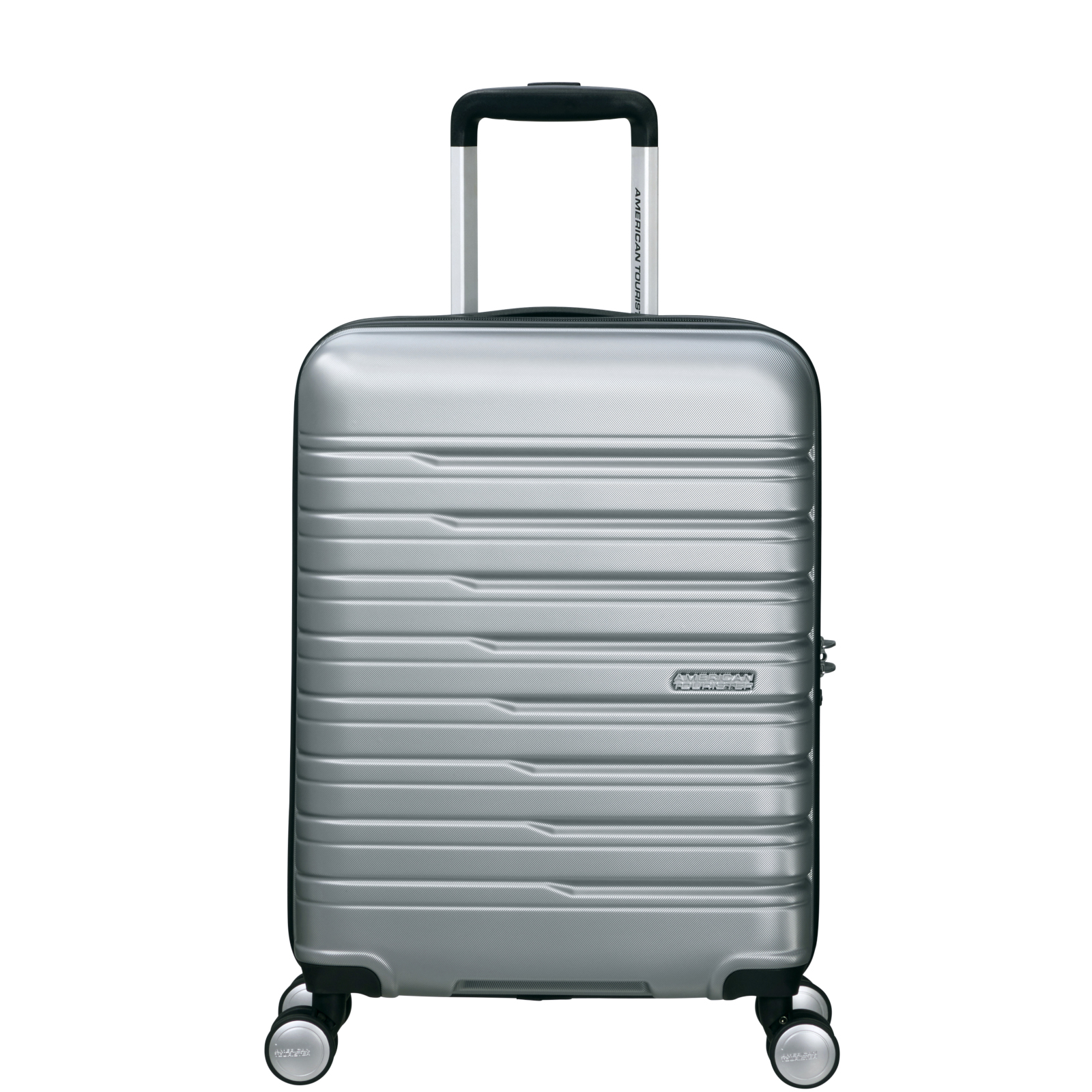 American Tourister Flashline Cabin Suitcase Sky Silver