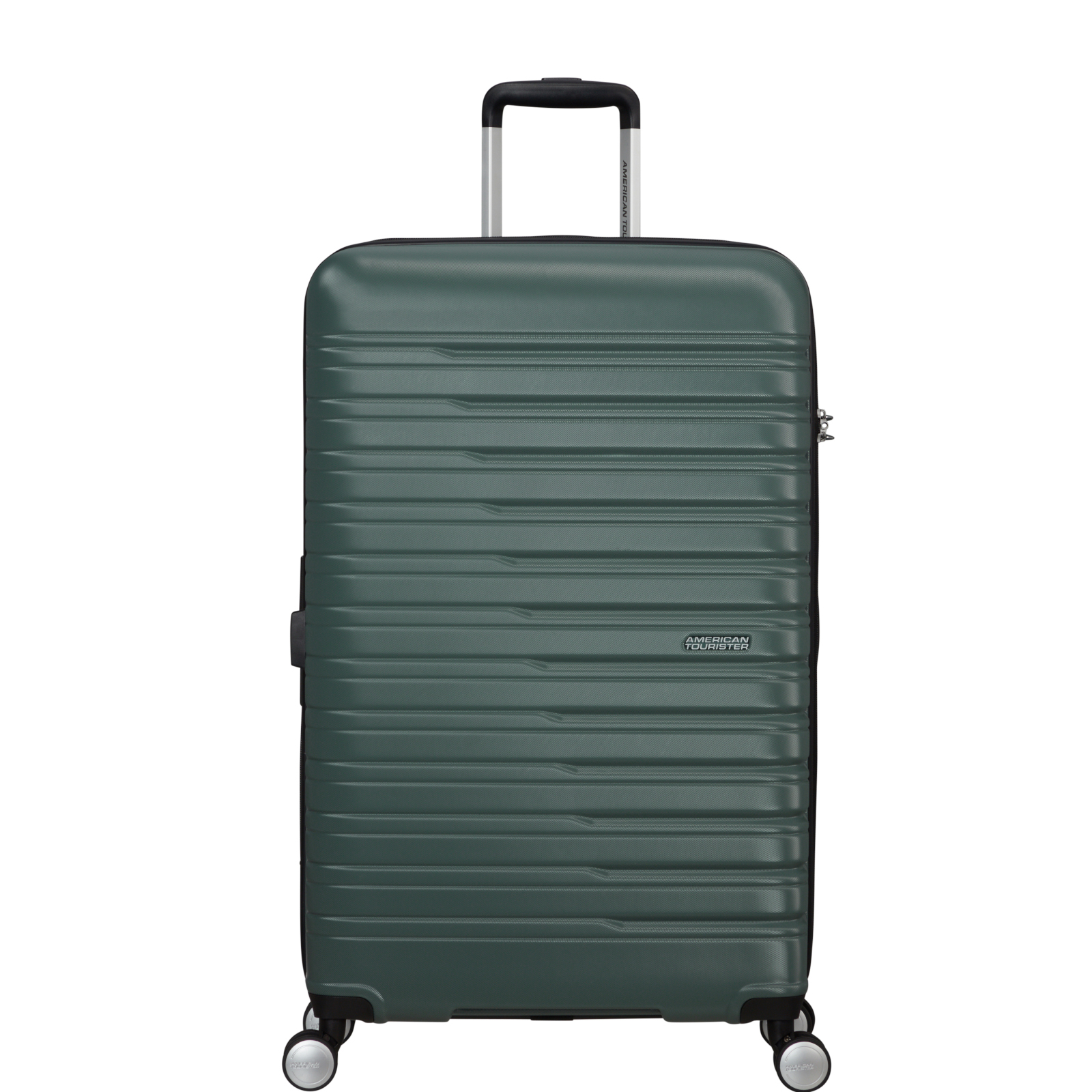 American Tourister Flashline Large Expandable Suitcase Dark Forest