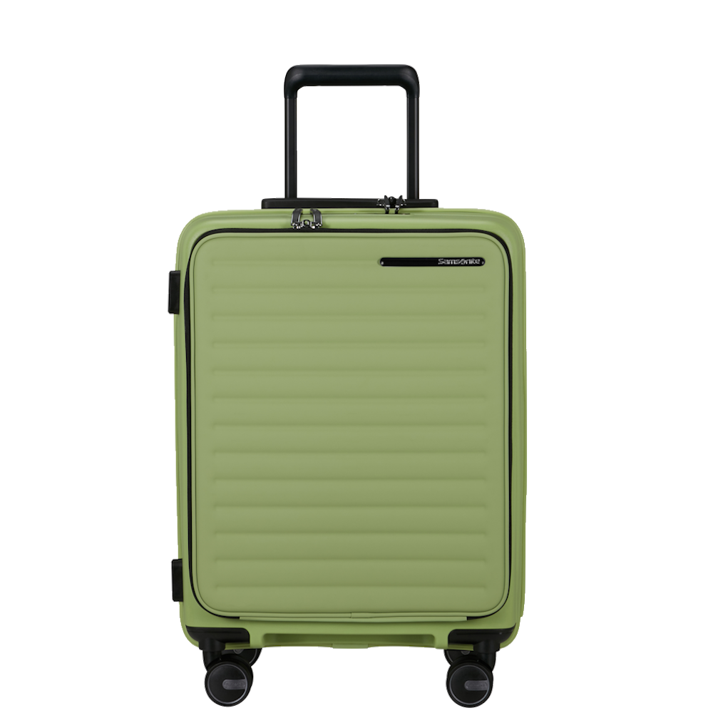 
Samsonite Restackd 55cm Expandable Easy Access Cabin Suitcase Wasabi