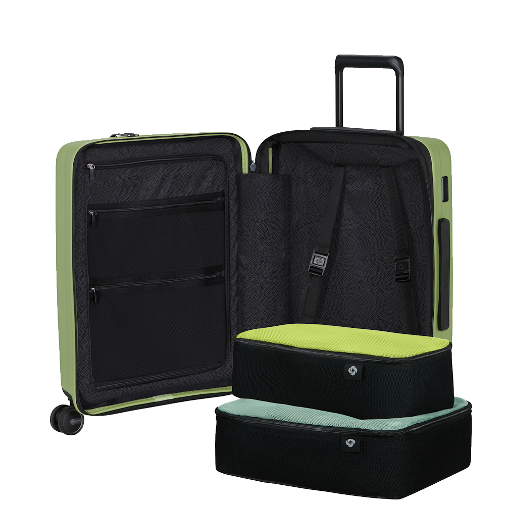 
Samsonite Restackd 55cm Expandable Easy Access Cabin Suitcase Wasabi