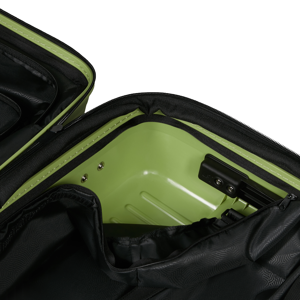 
Samsonite Restackd 55cm Expandable Easy Access Cabin Suitcase Wasabi