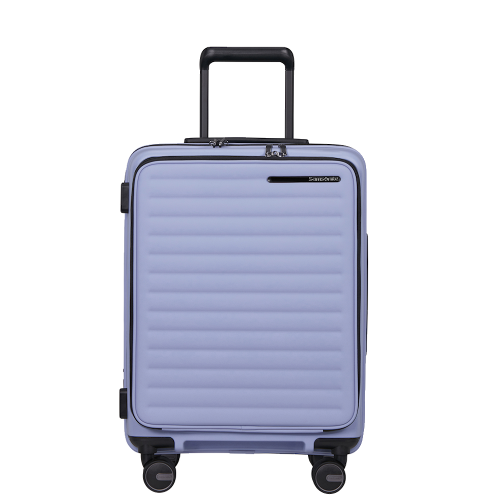 
Samsonite Restackd 55cm Expandable Easy Access Cabin Suitcase Lavender