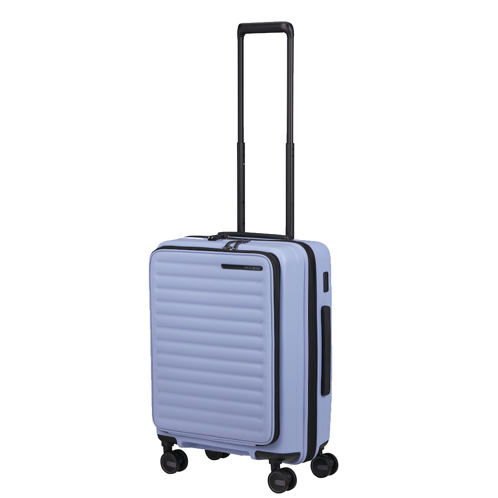
Samsonite Restackd 55cm Expandable Easy Access Cabin Suitcase Lavender