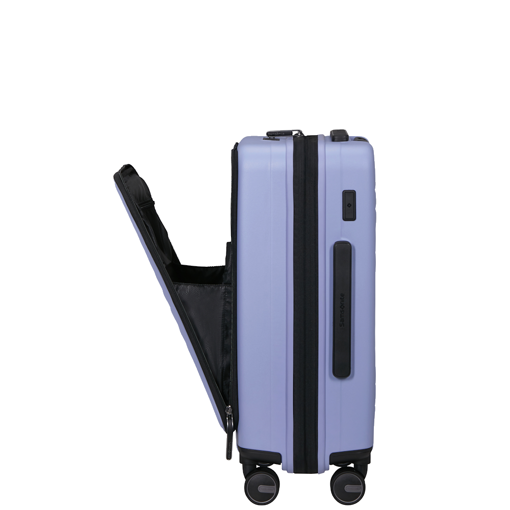 
Samsonite Restackd 55cm Expandable Easy Access Cabin Suitcase Lavender
