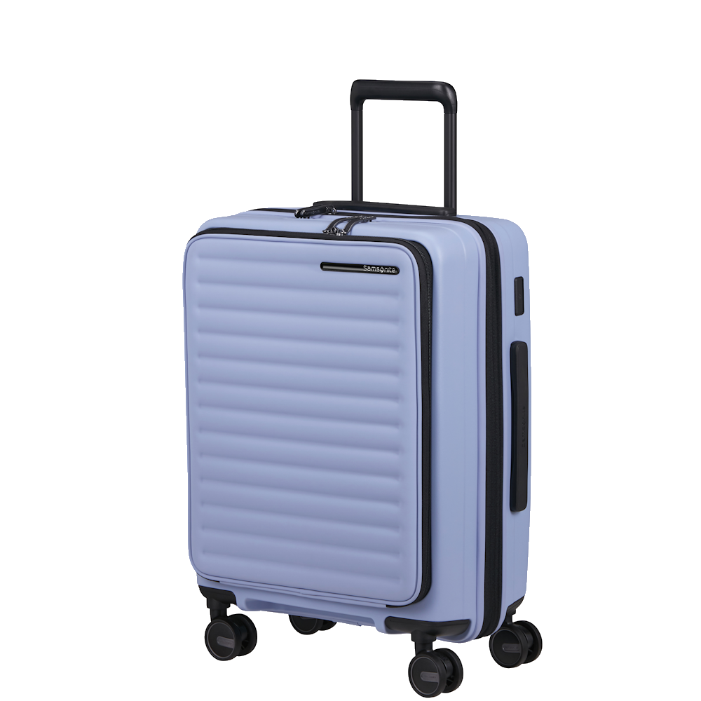 
Samsonite Restackd 55cm Expandable Easy Access Cabin Suitcase Lavender