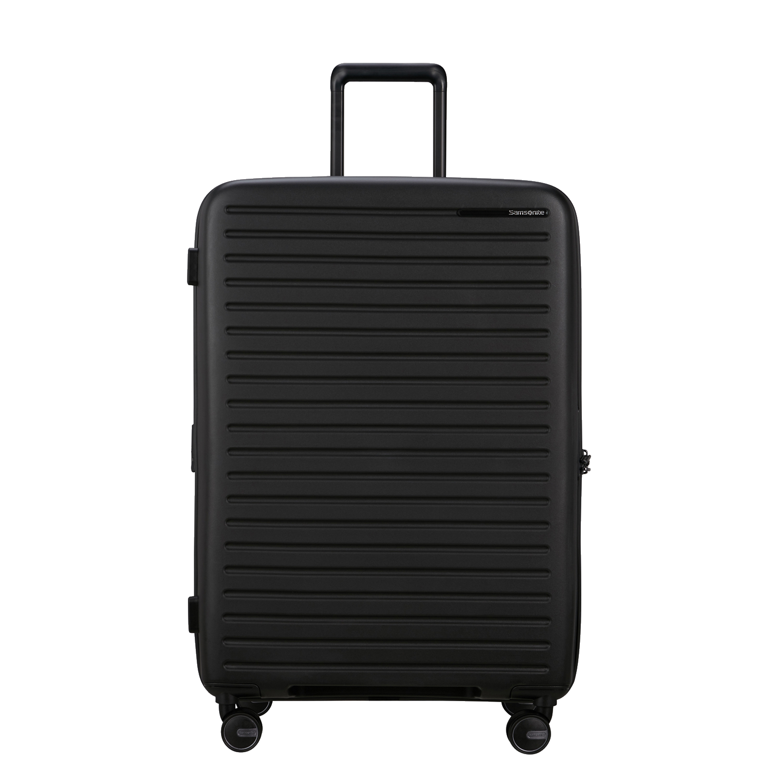 
Samsonite Restackd 75cm Expandable Large Suitcase Black