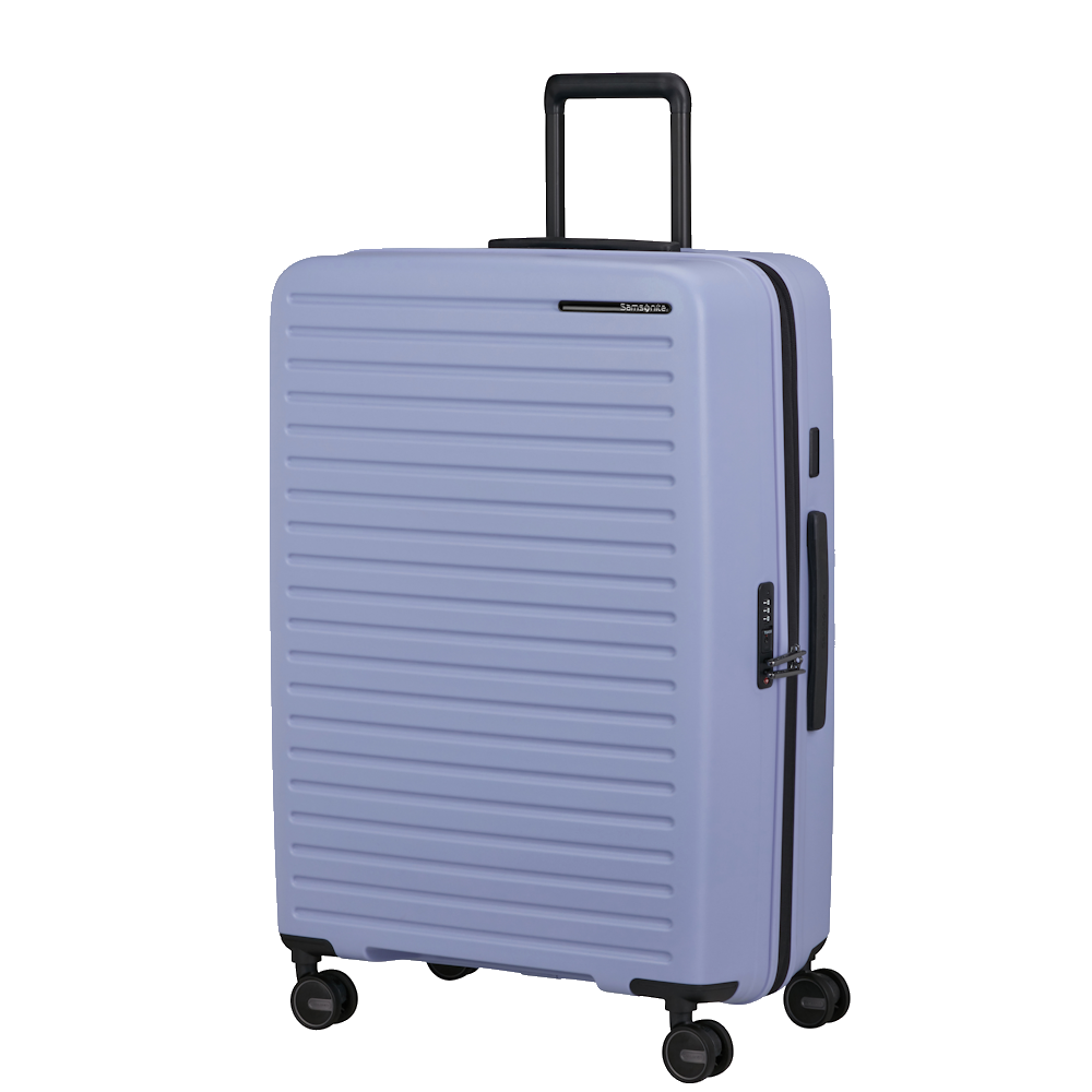 
Samsonite Restackd 75cm Expandable Large Suitcase Lavender