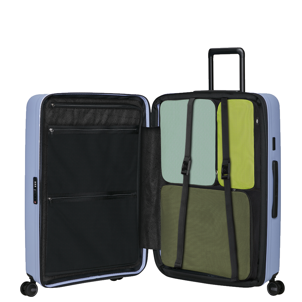 
Samsonite Restackd 75cm Expandable Large Suitcase Lavender