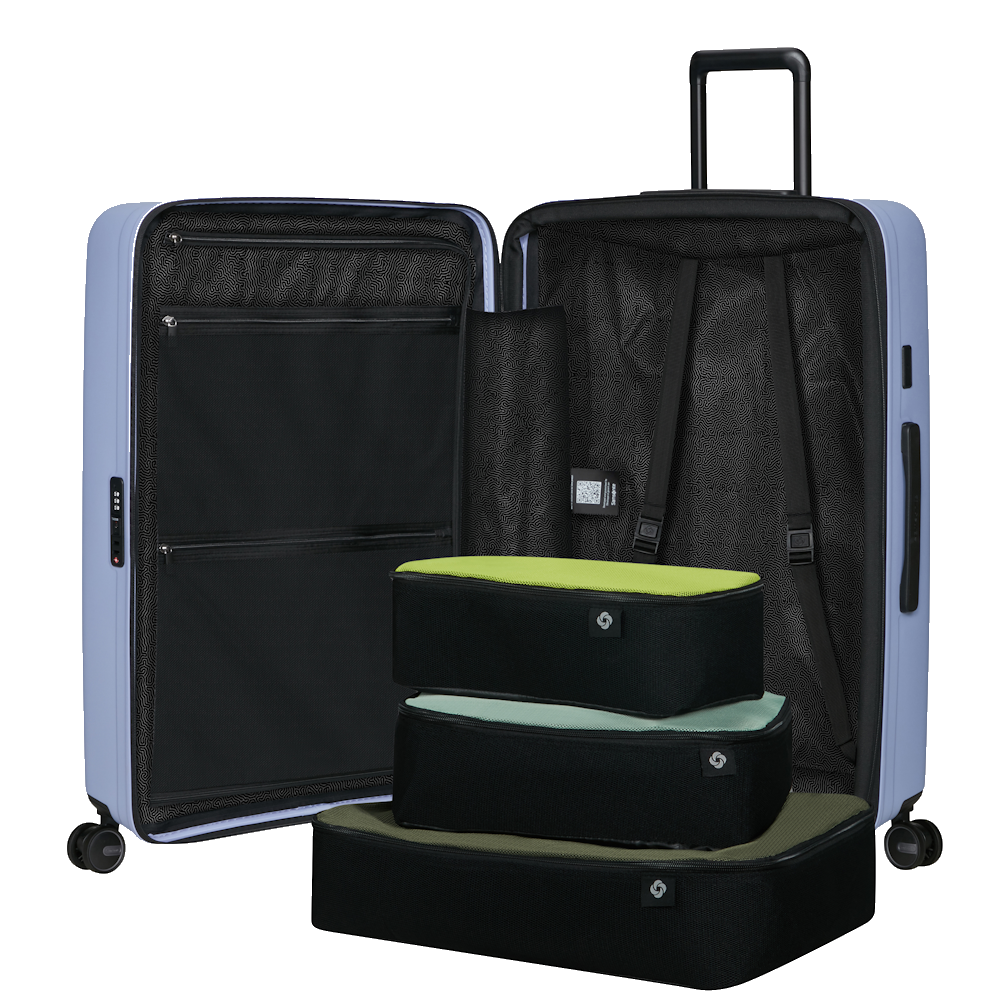 
Samsonite Restackd 75cm Expandable Large Suitcase Lavender