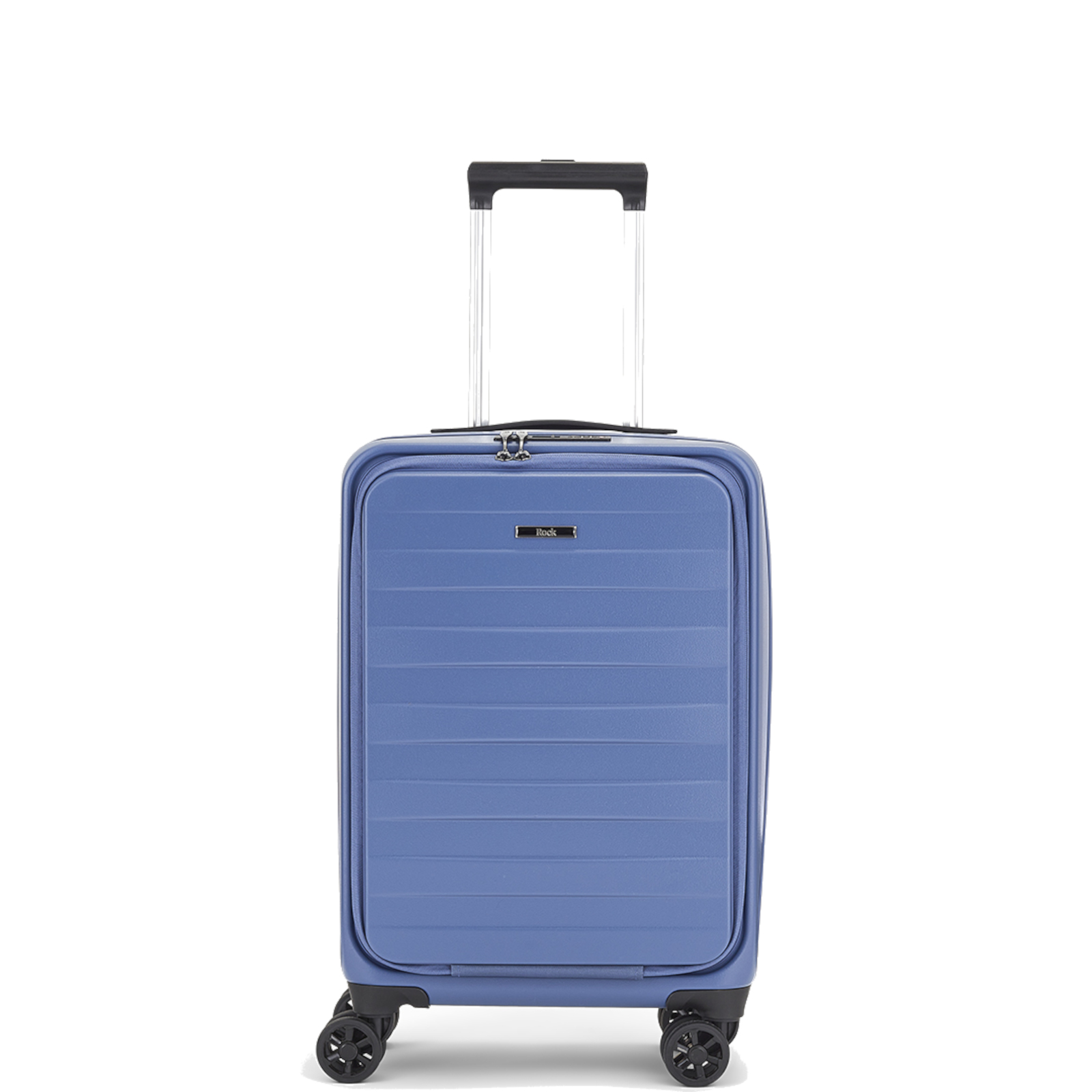 Rock Eden 4 Wheel Cabin Suitcase Indigo