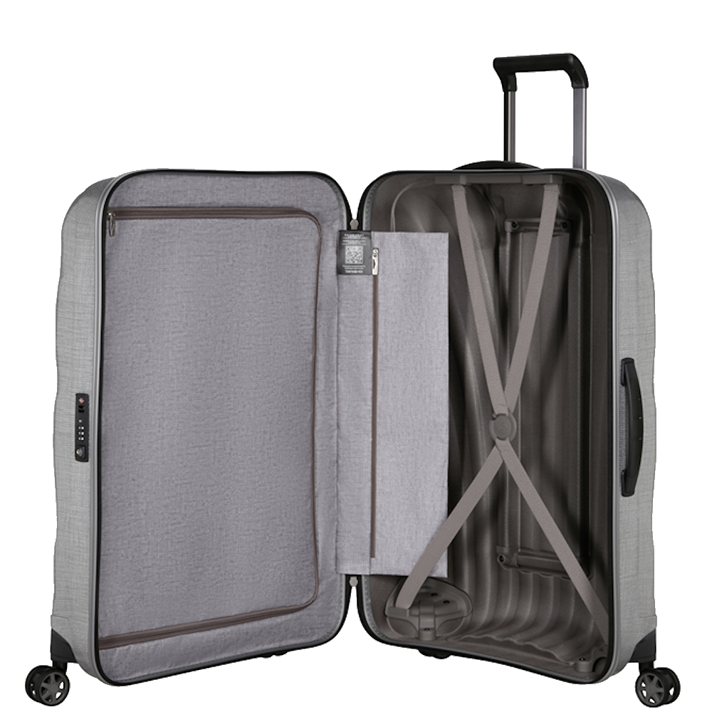 
Samsonite C-Lite 75cm 4 Wheel Large Limited Edition Suitcase Aluminium