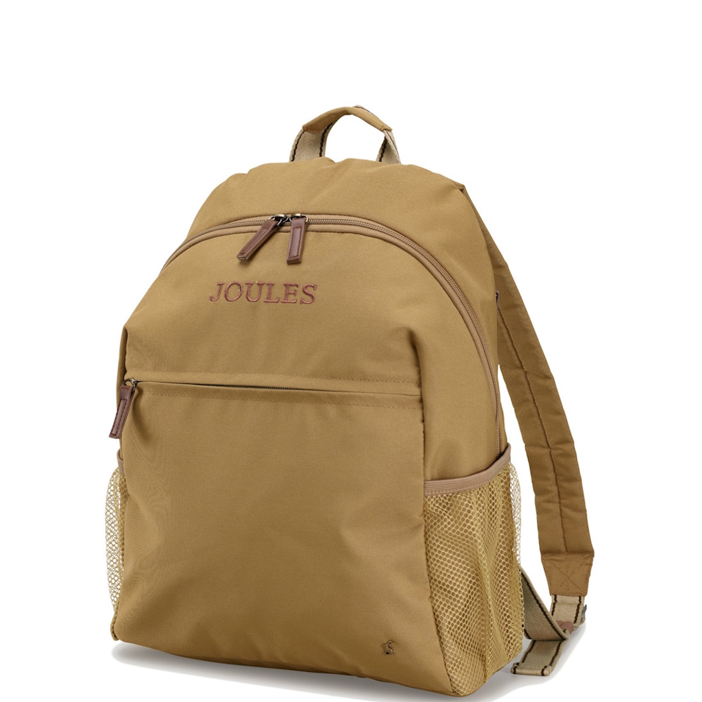 
Joules Epwell Large 15" Large Laptop Backpack Tan