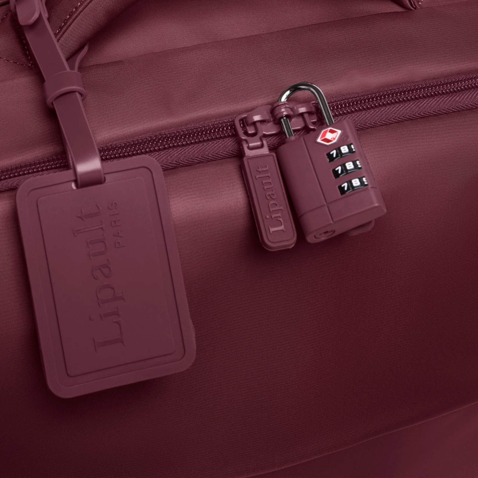 
Lipault Plume 63cm Medium Trip Suitcase Bordeaux