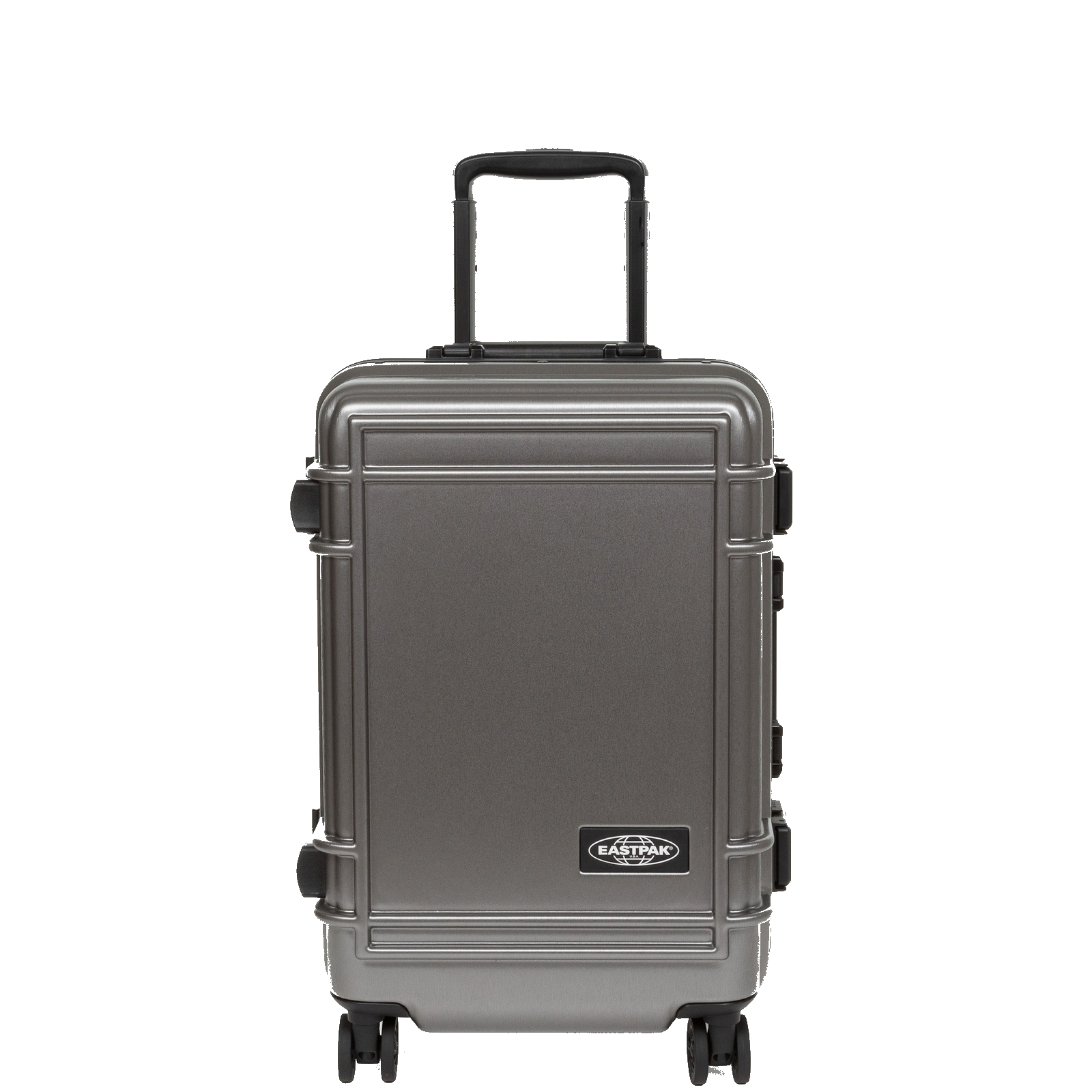 
Eastpak Resist'R 55cm 4 Wheel Cabin Suitcase Brushed Metal