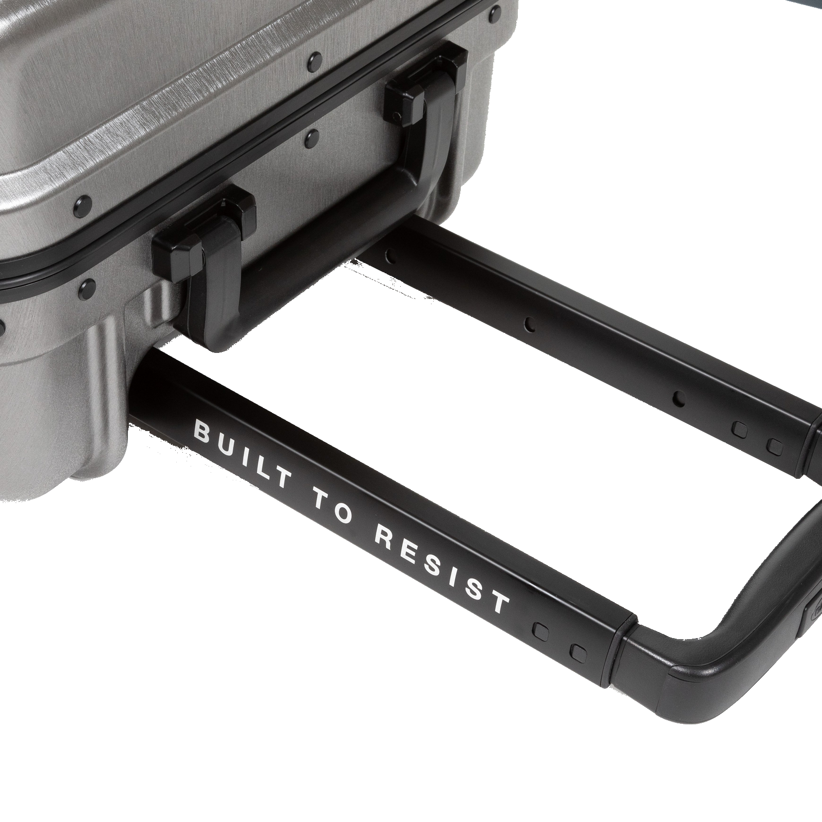 
Eastpak Resist'R 55cm 4 Wheel Cabin Suitcase Brushed Metal