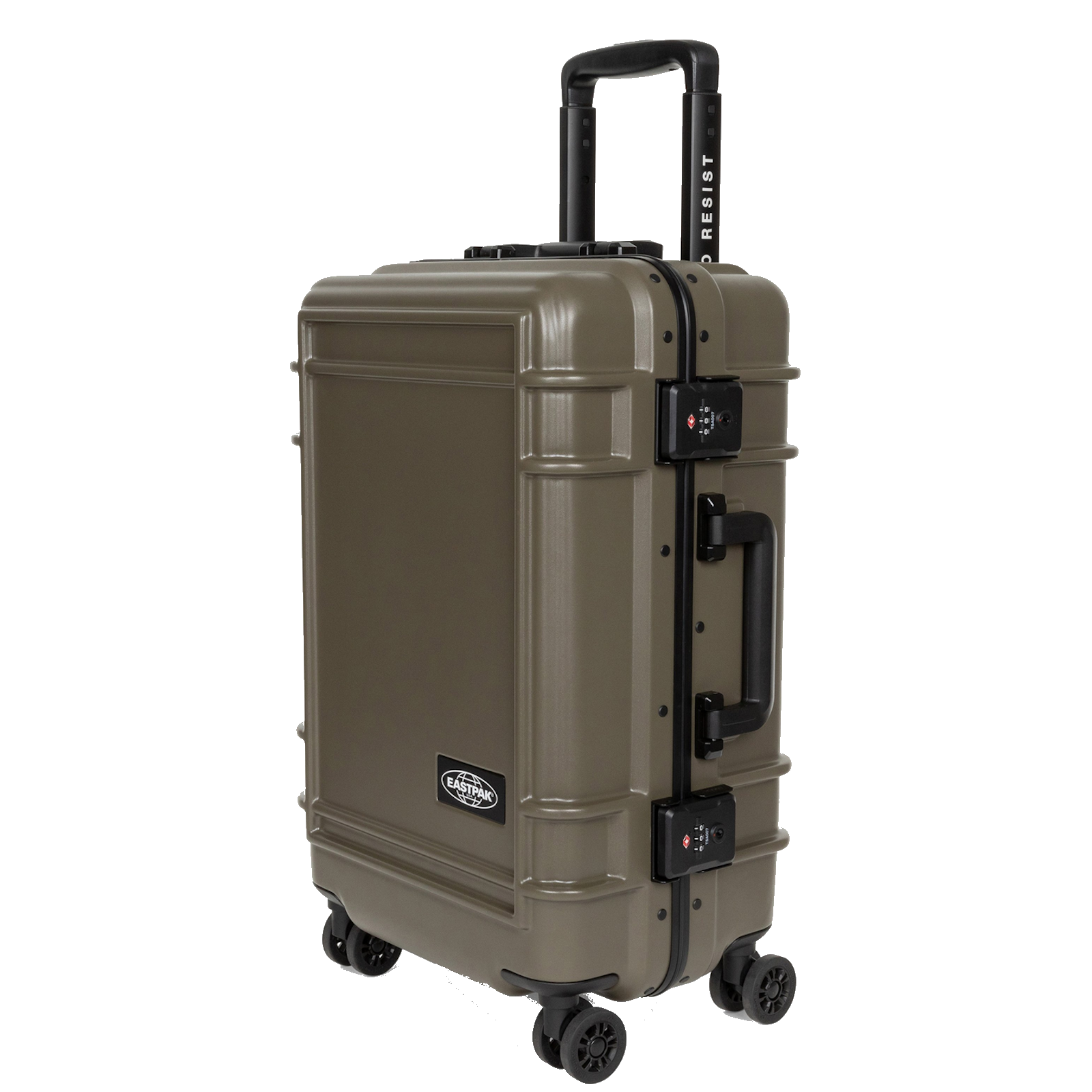 
Eastpak Resist'R 55cm 4 Wheel Cabin Suitcase Army Olive