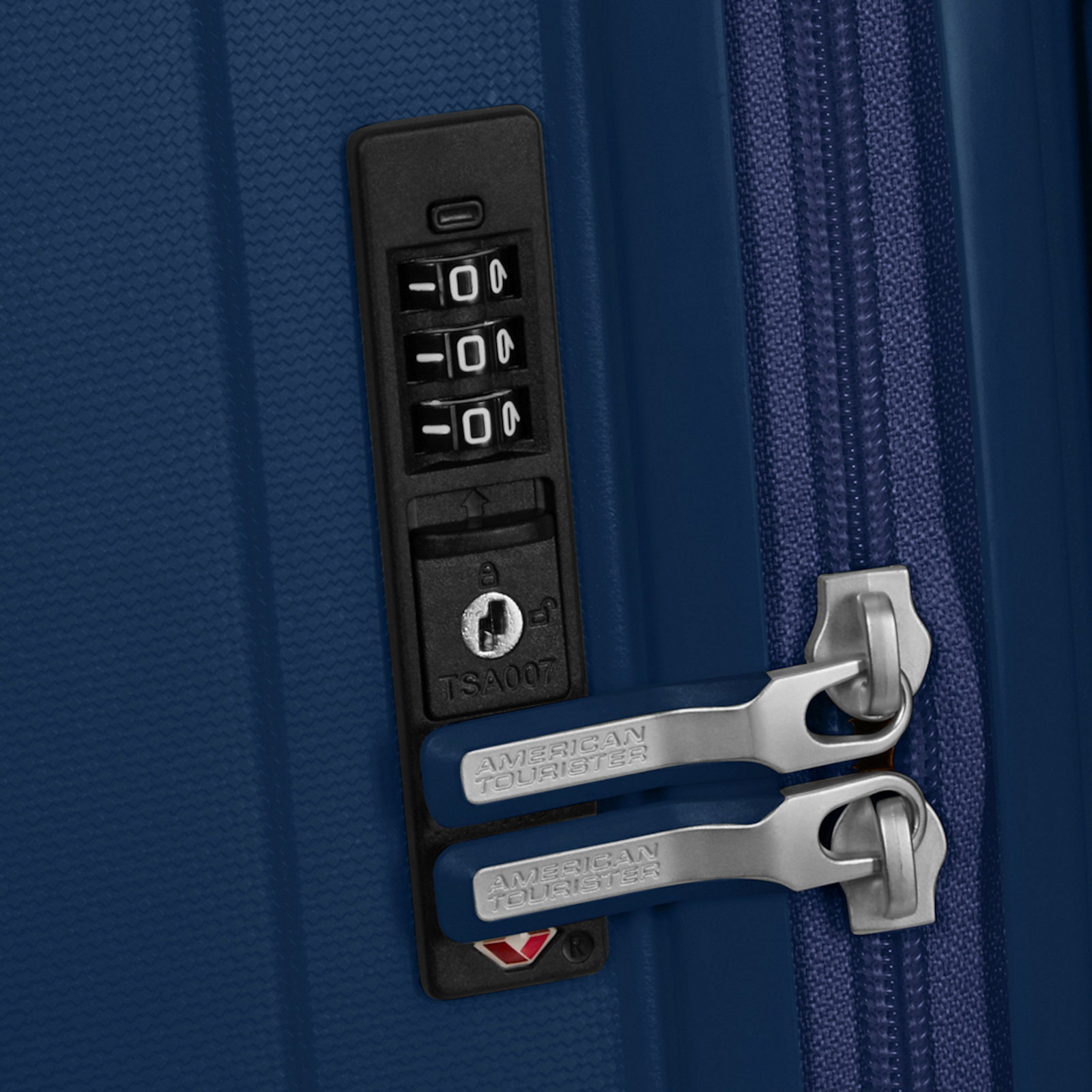 
American Tourister Rejoy 55cm 4 Wheel Cabin Suitcase Navy Blue