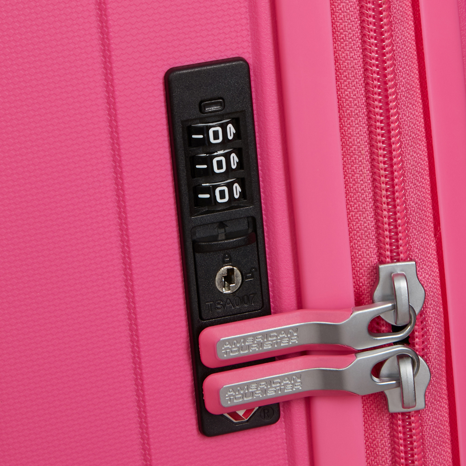 
American Tourister Rejoy 55cm 4 Wheel Cabin Suitcase Hawaiian Pink