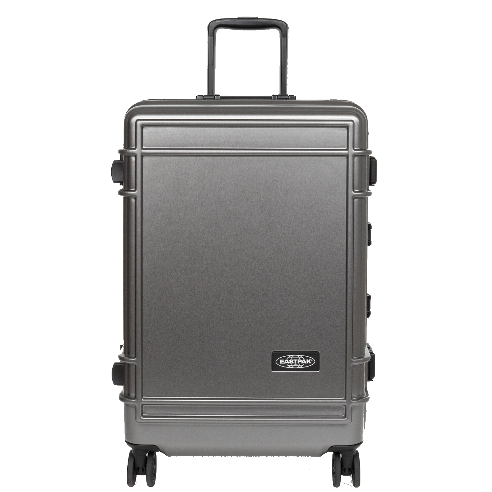 
Eastpak Resist'R 78cm 4 Wheel Large Suitcase Brushed Metal