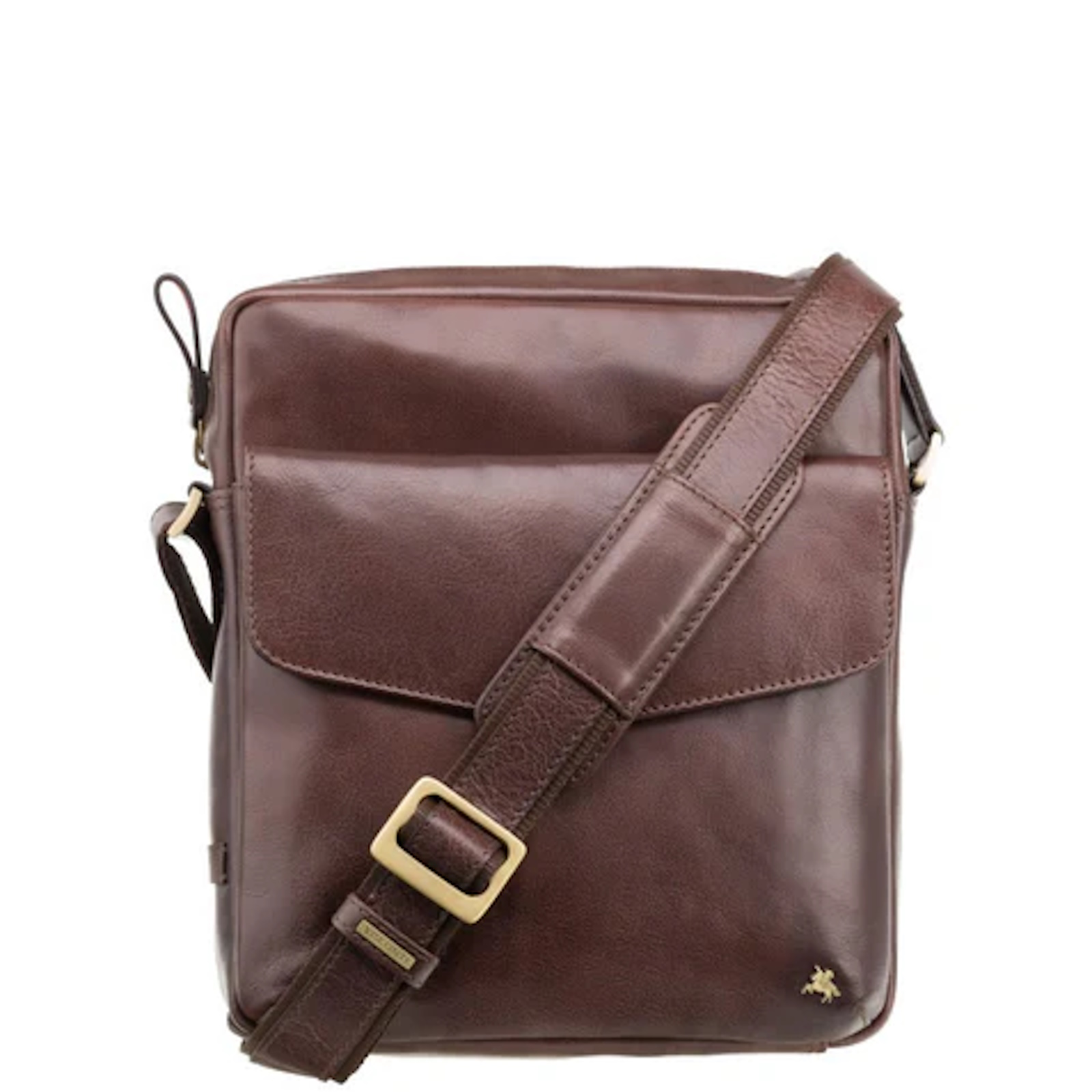 Visconti Vesper Messenger Bag Brown