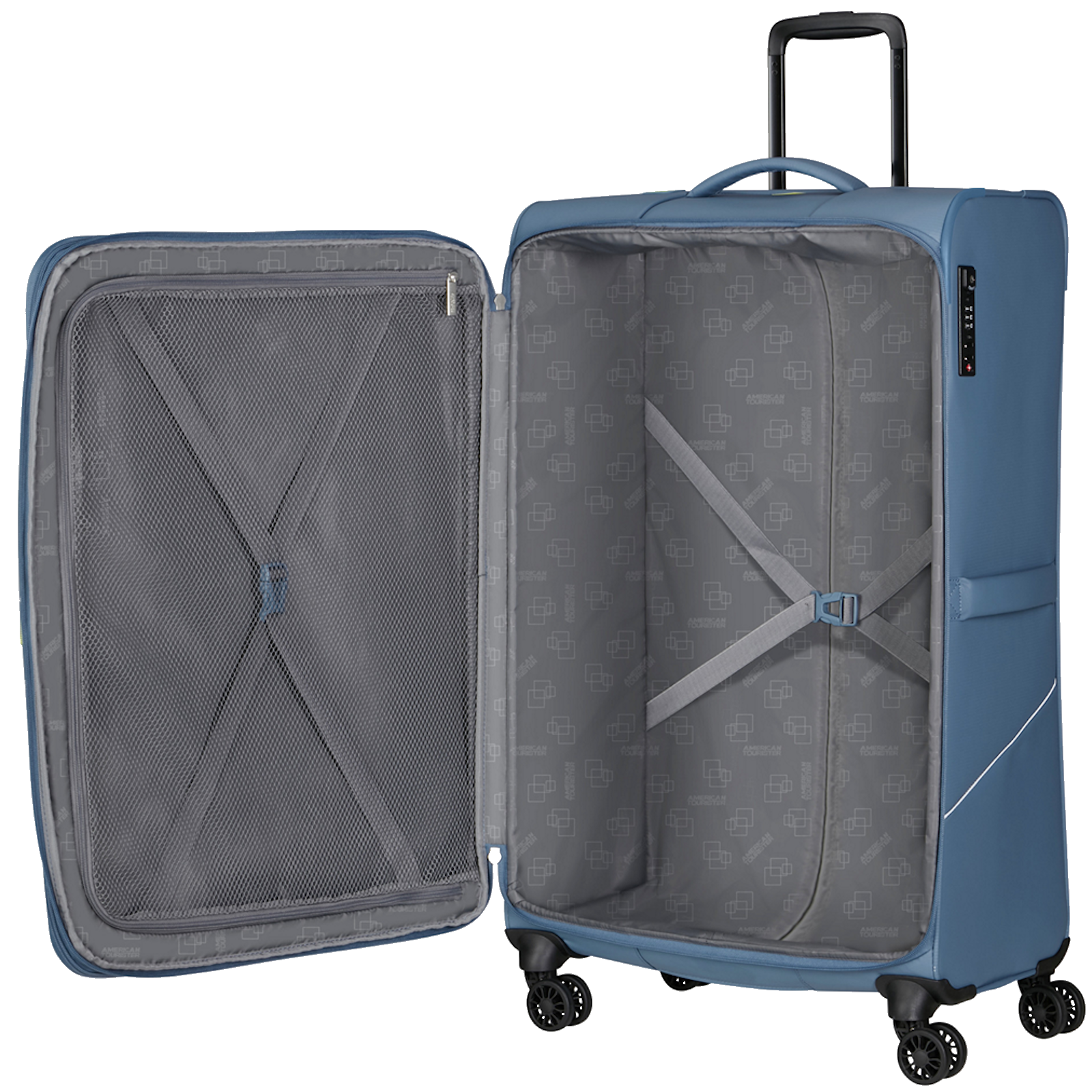 
American Tourister Summerride Coat 80cm Large Suitcase Coronet Blue