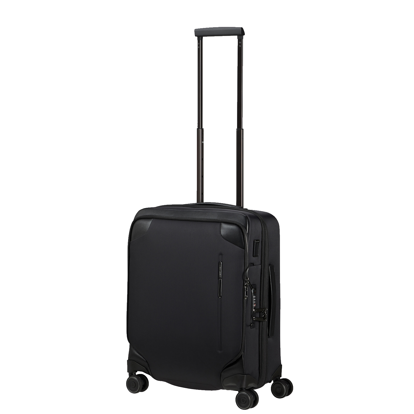 
Samsonite Splendix 4 Wheel 55cm Spinner Exp Cabin Suitcase Black