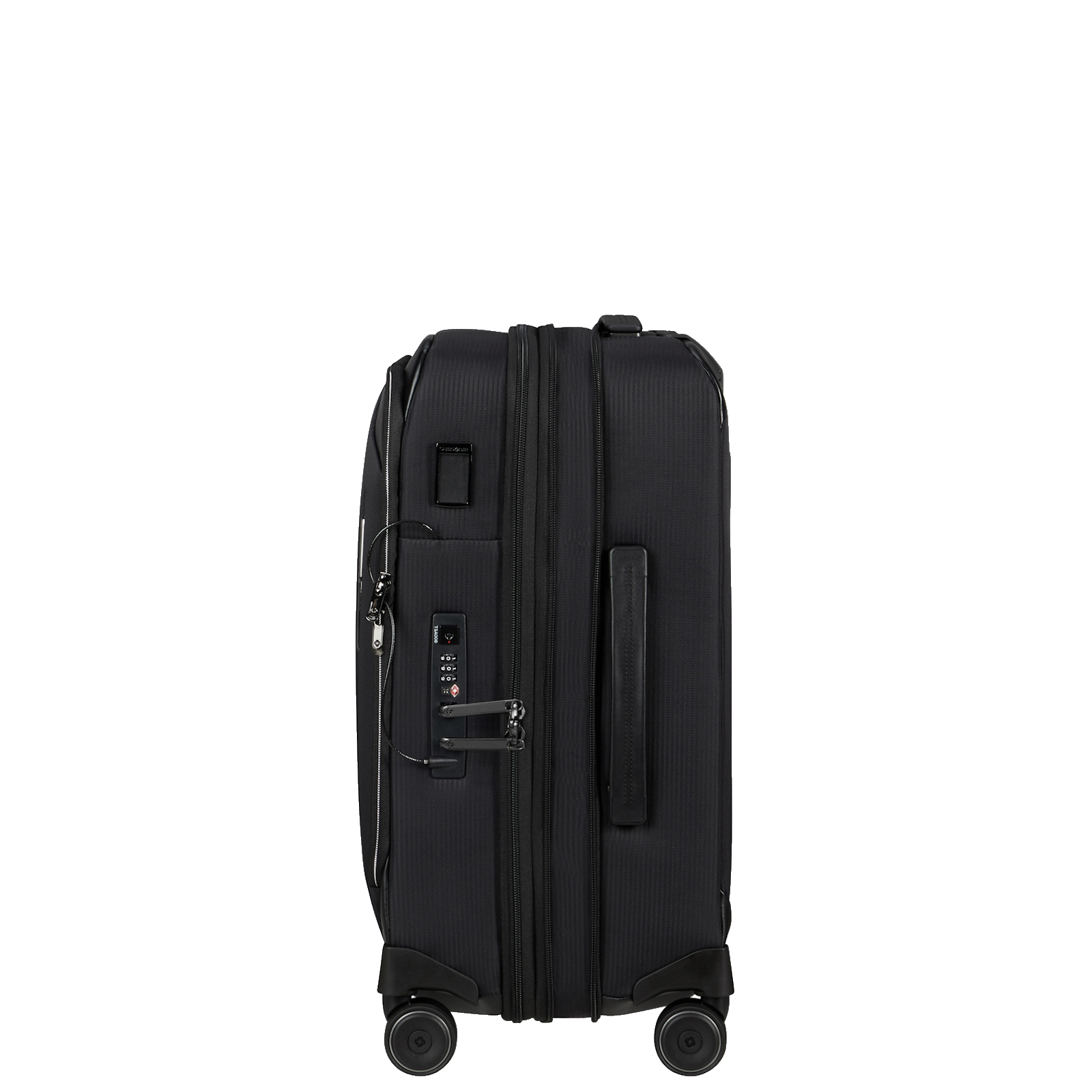 
Samsonite Splendix 4 Wheel 55cm Spinner Exp Cabin Suitcase Black