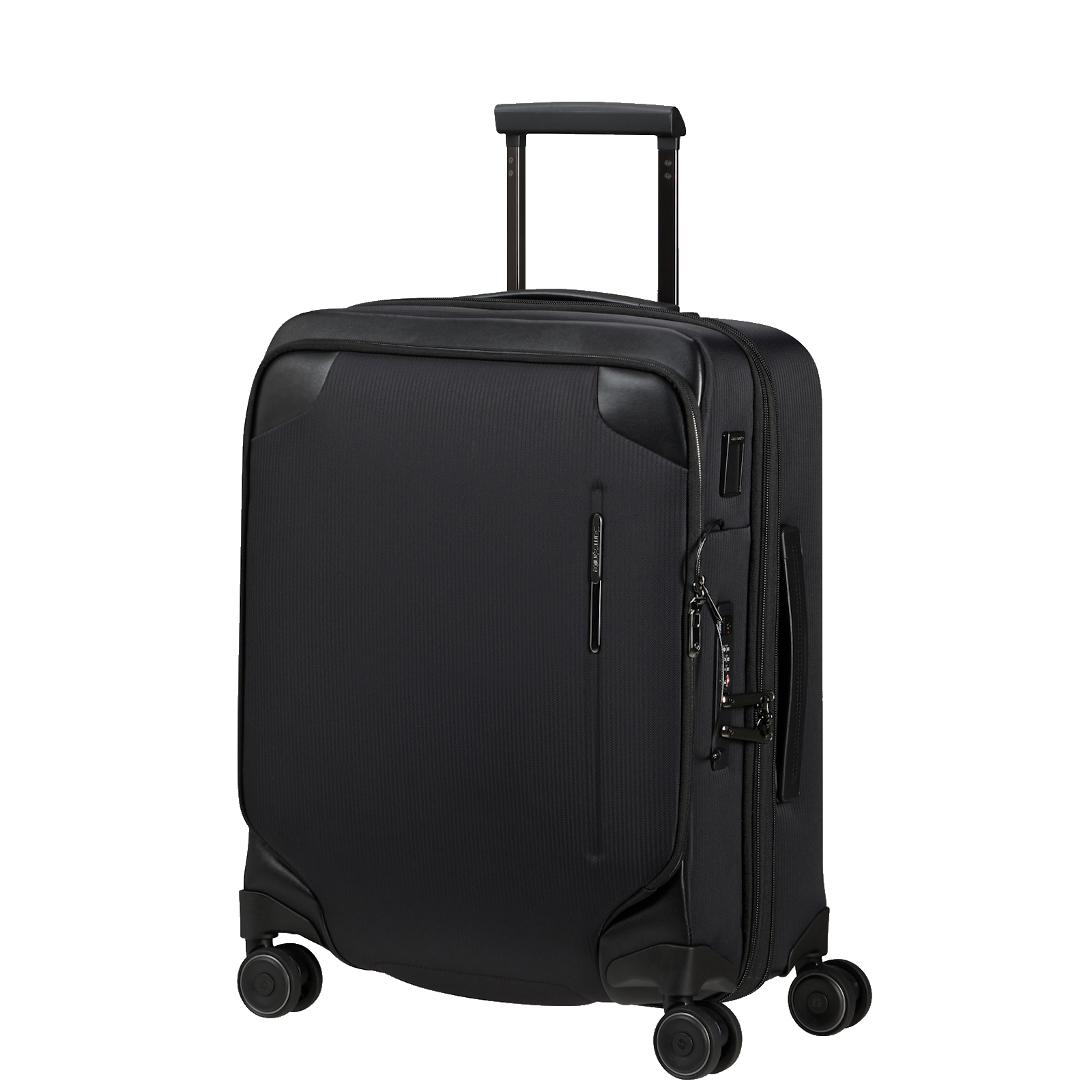 
Samsonite Splendix 4 Wheel 55cm Spinner Exp Cabin Suitcase Black