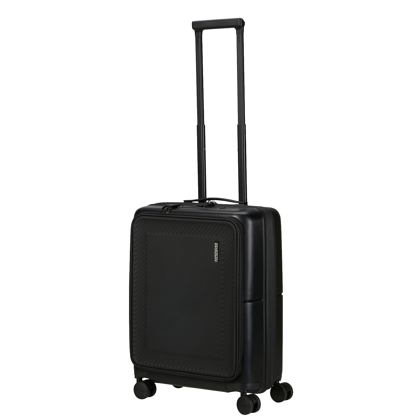 
American Tourister Dashpop 55cm Exp Front Loading Cabin Suitcase True Black