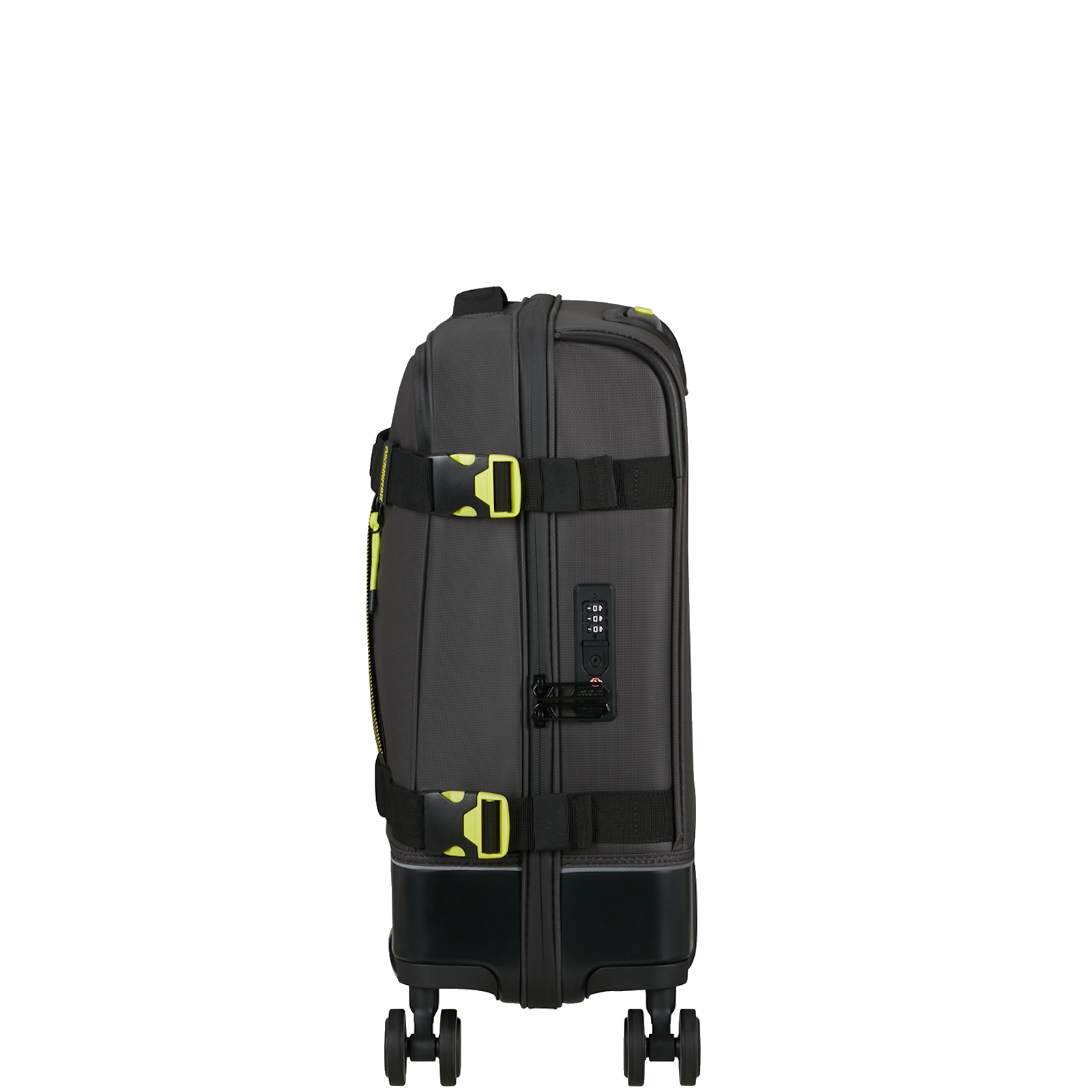 
American Tourister Urban Track Spinner Duffle Coat Black/Lime