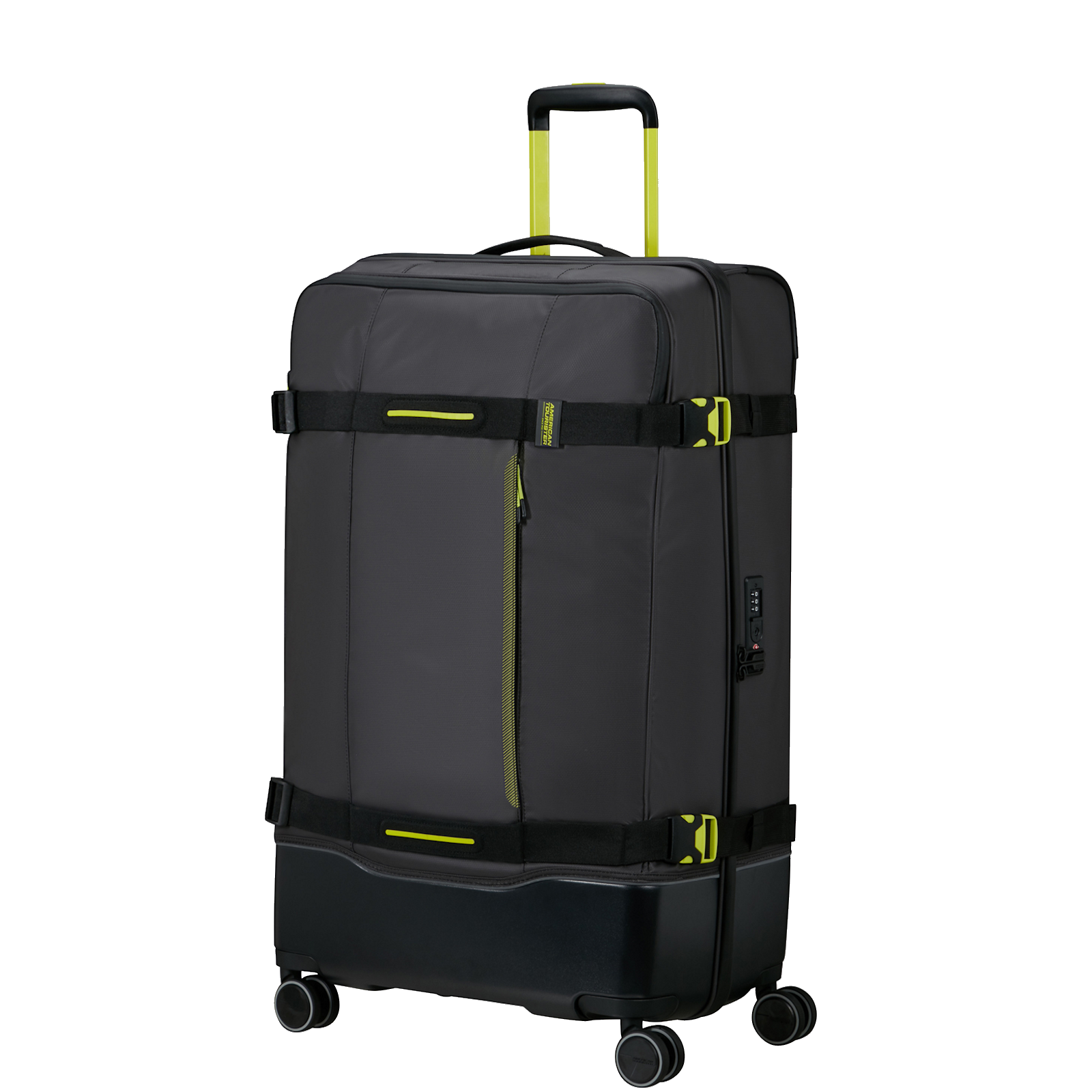 
American Tourister Urban Track Spinner Duffle Coat L Black/Lime